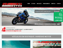 Tablet Screenshot of karekas.com.br